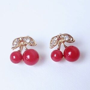Cherry earrings